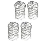 Ipetboom 4 pièces Protection Gouttière Métallique Maille Robuste Anti- et Facile à Installer pour Maison et Gouttière Protège Débris et Animaux