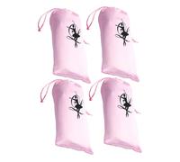 Ipetboom 4 Pièces Sac de Danse Classique pour Fille Sacs de Rangement pour Chaussures de Danse Pochettes de Protection Confortable