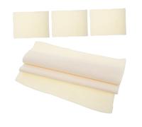 Ipetboom 4 Pièces Serviettes Coton Réutilisables pour Pâtisserie Tapis Antiadhésifs pour Pâte à Baguettes et Pains Maison