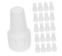 Ipetboom 40 pièces Raccords Plastiques Réducteurs Cannelés pour Remplissage Rapide Ballon Eau Adaptateurs Connecteurs pour Lanceur Ballon Eau