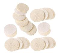 Ipetboom 40pièces Absorbantes Loofah Pour Peau Grasse Tissus Démaquillants Écologiques Contrôle De Brillance Et Huile Accessoire De Beauté Pratique