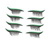 Ipetboom 4paires Stickers Adhésifs Pour Eyeliner Et Décalcomanies Pour Regard Éblouissant