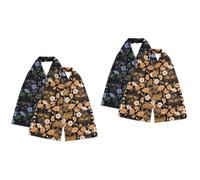 Ipetboom 4pièces Bavoirs Adultes Réutilisables Écharpe De Vêtements Élégants Pour Repas Bavoirs Et Personnes Âgées Éclaboussures Et