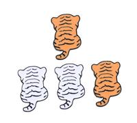 Ipetboom 4pièces Broches Animaux Cartoon Pins Tigre Pour Vêtements Et Accessoires Diy Pour De Fête Et Décoration