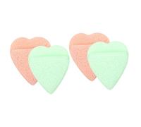 Ipetboom 4pièces Éponges Exfoliantes Réutilisables Pour Visage Gants De Nettoyage Pour Démaquillage Teint