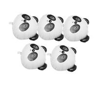 Ipetboom 5 pièces Ballons en aluminium à motif animal tête d’ours décorations de fête garçon fille accessoires fond photo 5 pcs