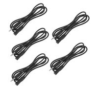 Ipetboom 5 Pièces Câble Rallonge Audio Mâle-Femelle Extendeur Jack Stéréo pour Casque Micro Pc Smartphone Transmission et Protection Renforcée