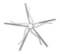 Ipetboom 5 Pièces Clip Porte-Billets Métal à Ressort Accessoire Vintage pour Portefeuilles Bifold Support Cartes et Clip à Charnière sans Outils