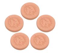 Ipetboom 5 Pièces Disques Humidificateurs Argile Lot Contrôle Réutilisable de Humidité pour Conservation de Cigares et Aliments Accessoires Adaptés Aux Boîtes et Bocaux