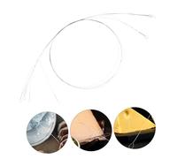 Ipetboom 5 pièces Fil Coupe Fromage Acier Inoxydable Fil Trancheuse pour Fromage Beurre et Jambon Accessoire de Remplacement Polyvalent pour Cuisine et Pâtisserie