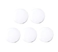 Ipetboom 5 Pièces Houppette à Poudre Coton Pur Ronde Avec Ruban Éponge à Poudre Pour Maquillage Et