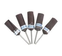 Ipetboom 5 pièces Kit Tambours de Ponçage avec Manchons Abrasifs Grains pour Outils Rotatifs Accessoires pour Polissage et Ponçage