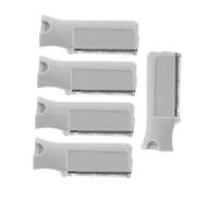 Ipetboom 5 Pièces Lot de Lames de Rechange pour Tondeuse à Sourcils Ciseaux de Soin des Sourcils Kit de Rasage Compatible avec Épilateur pour Hommes et Femmes