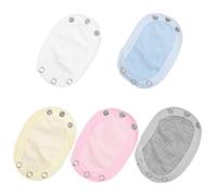 Ipetboom 5 Pièces Rallonges Bodies Garçon Fille Double Extender pour Combinaisons Unisexes Lot de Extension Pratique pour Barboteuses et Combinaisons Garçon Fille
