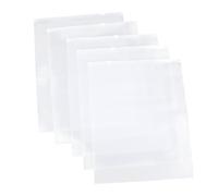 Ipetboom 5 pièces Sacs de Rangement pour Chaussures Transparents Plastique Résistant Lot de Pochettes Étanches Anti-poussière pour Voyage et Organisation de Bagages Adaptés Au Camping et