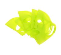 Ipetboom 5 Pièces Silicone Facial Cover Réutilisable avec Crochets Oreille Haute Élasticité et Confort Pour Soins Visage Évaporation Petite Verte