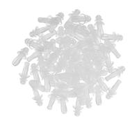 Ipetboom 50 paires Bouchons Oreille Silicone Transparente de Bruit Étanches Protection Auditive pour Études Natation et Sommeil