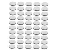 Ipetboom 50 Pièces Aromatherapy Pads for Essential Oil Diffuser Soft Fiber Round Refill Pads for Fragrance Compatible with Car and Home Diffusers