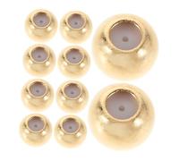 Ipetboom 50 Pièces Perles Rondelles Doré de Bijoux Diy Séparateurs Ajustables pour Bracelets et Colliers Accessoires de Création de Bijoux Non Irritants et Durables