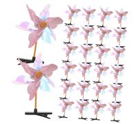 Ipetboom 50 pièces Pinwheel Hair Clips For Little Lightweight Snap Barrettes Headpieces Comfortable Girl Hair Accessories For Parties And Daily Wear