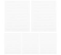 Ipetboom 500 Pièces de Pastilles Adhésives Gel Transparentes Amovibles Double Face pour Fixation Murale Support Mural Clair pour Tenture Murale Suspendre Sécurisée