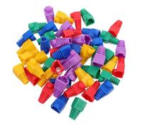 Ipetboom 50pièces Gaine de Rangement pour Câbles et Gestion de Câbles Protections pour Connecteurs Ethernet