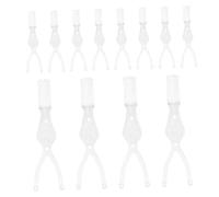 Ipetboom 50pièces Outils De Maquillage Applicateur De Pour Double Paupière y Stick Accessoires Non-adhésifs Pour Mascara Et Ensemble Pour Maquillage Naturel