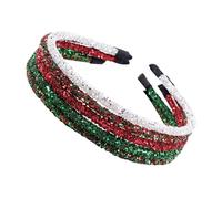Ipetboom 5pièces Bandeaux De Noël Décorations Pour Cheveux Accessoires De Fête Crêpes De Noël Pour Femmes Et Filles