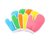 Ipetboom 5pièces de Douche Exfoliants pour Nettoyage Profondeur Corporel Doux Utilisables avec Savon et Gel Douche Lot