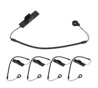 Ipetboom 5pièces Porte-Stylet à Cordon avec Lanière Élastique Support pour Stylet Tactile Cordon Rétractable avec Boucle pour Tablettes et Téléphones Portables