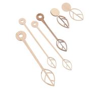 Ipetboom 6 Pièces Accessoires d'horloge pointeurs d'horloge pièces d'horloge Les pièces Aiguilles de l'horloge Remplacement Seulement matériel d'horloge Aiguilles d'horloge Robustes Bois