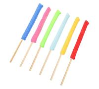 Ipetboom 6 pièces Kit Bâtons de Nettoyage Microfibre pour Cuisine sans Odeur Doux pour Verres et Recoins Facile à Ranger