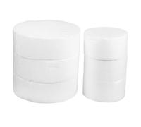 Ipetboom 6 pièces Moules Gâteaux Ronds Mousse DIY pour Décoration Cake Practice Grands Moyens Outils pour Garçon Fille et Loisirs