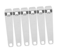 Ipetboom 6 pièces Ouvre-flacon Mini Acier Inoxydable Outil Portable pour Ouvrir Flacons de Liquide Oral et Bouteilles de Médecine Compact et Facile Utilisation pour Hôpital et
