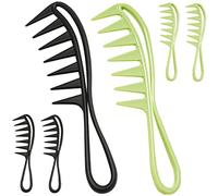 Ipetboom 6 Pièces peigne curls wavy hair comb hair toppers hair charms coiffeur coiffeuse coifeuse barbir brosse demelante cheveux bouclés outil de coiffure abdos