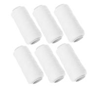 Ipetboom 6 rouleaux Cotton Thread Hair Removal Rolls For Facial Epilator Precise Soft Replacement Strings For Eyebrow And Lip Hair