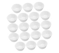 Ipetboom 600 pièces Caissettes Pâtisserie Blanches Anti-graisse Résistantes Chaleur pour Cupcakes Muffins Pâtisseries Standard pour Fêtes Mariages Anniversaires