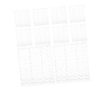 Ipetboom 600 pièces Oval Transparent Double-sided Adhesive Dots Strong Sticky Tape For Walls Photos Posters And Decorative Use