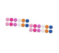 Ipetboom 60pièces Supports De Colle Pour Extensions De Plateaux Forme De Fleur Pour Maquillage Et Pour Salons De Pour Grafting De Faux Mix