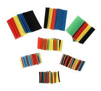 Ipetboom 656 pièces Kit Gaines Thermorétractables Tubes Isolation Électrique Colorés Connecteurs Thermorétractables Durables Protection Fil Électrique pour Usage Domestique et