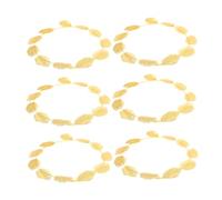 Ipetboom 6Pcs Feuilles Couronne Bandeau Halloween Carnival Accessoires Branche De Feuille Bande De Cheveux Femmes Décorations Girl Bandons Hair Toppers Bands De Tête