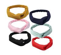 Ipetboom 6pièces Bandeaux De Yoga Accessoires Pour Maquillage Lavage De Visage Et Activités Coffret De