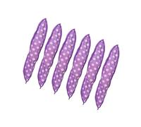 Ipetboom 6pièces Bigoudis Éponge à Friser Outil Coiffure Cheveux Bâtonnet Friser Femmes Ondulations Boucles Maison Créer Coiffer Temporairement Indispensable Dressing Agrippent Enveloppent