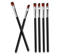 Ipetboom 6pièces Brosse à Sourcils Réaliste Set de Pinceaux Maquillage Multifonctionnels pour Sourcils Fard à Paupières Eyeliner