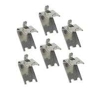 Ipetboom 6pièces Clips De Fixation Pour Étagères Réfrigérateur Support Renforcé Crochet Pour Tablettes Congélateur Compatible Usage Familial Sécurité Garantie