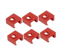 Ipetboom 6pièces Couvercles Silicone Pour Bloc Chauffant Imprimante Protections Extrudeuse Silicone Accessoires Chaussettes Pour Bloc Chauffant