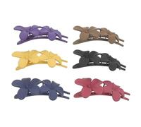 Ipetboom 6pièces Pinces à Cheveux Décoratives Originales Barrettes Pour Femmes Accessoires De Coiffure Petites Et Moyennes Pinces à Cheveux Pour Coiffer Et Séparer Les Sections