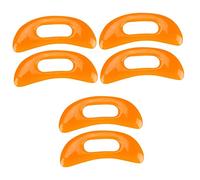 Ipetboom 6pièces -resin Gua Moon Shaped Outil De Massage Portable Pour Et Visage Pour Relaxation Et Circulation