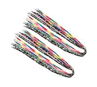 Ipetboom 8 Paires Lacets Plats pour Chaussures de Sport Lacets Durables Légèrement Élastiques Accessoires Unisexes pour Patins à Roulettes et Ski Style Casual et Facile à
