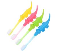 Ipetboom 8 pièces Brosse à Dents Garçon Fille Cartoon Poils Doux Brosse Manuelle Légère Facile à Tenir pour Nettoyage Dents sans